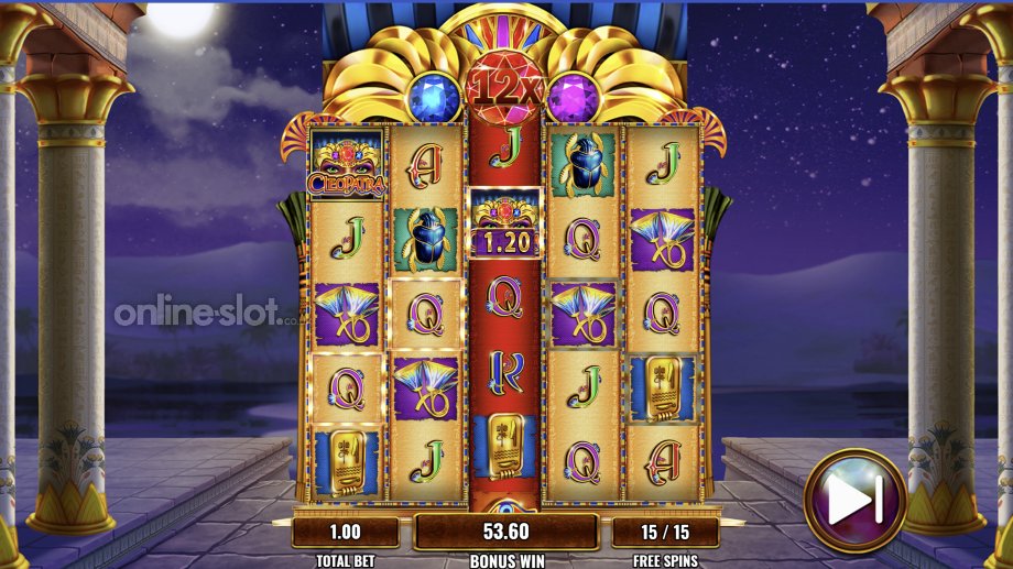 cleopatra-grand-slot-free-spins-bonus-feature