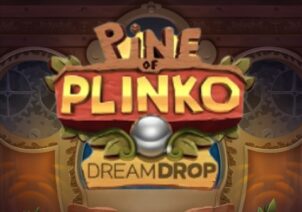pine-of-plinko-dream-drop-slot-logo