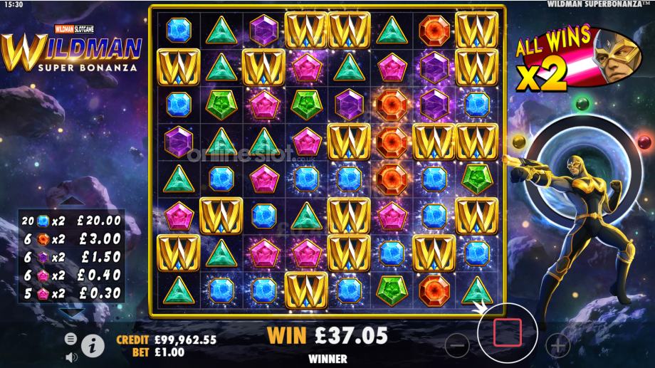 wildman-super-bonanza-slot-super-fever-progressive-feature