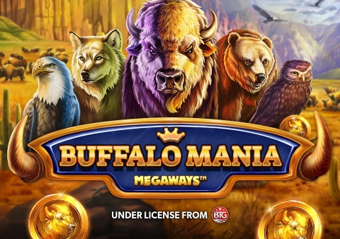 buffalo-mania-megaways-slot-logo