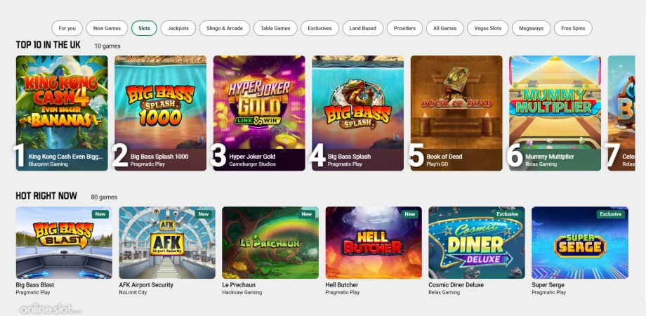 unibet casino site