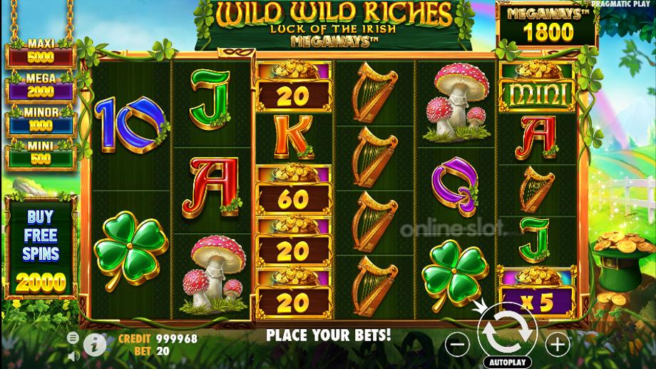 wild-wild-riches-megaways-slot-base-game