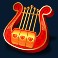 divine-riches-diana-slot-harp-symbol