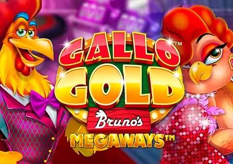 gallo-gold-brunos-megaways-slot-logo