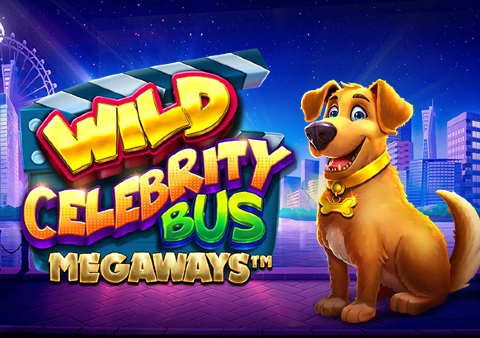 wild-celebrity-bus-megaways-slot-logo