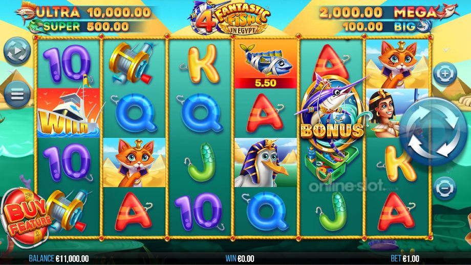 4-fantastic-fish-in-egypt-slot-base-game