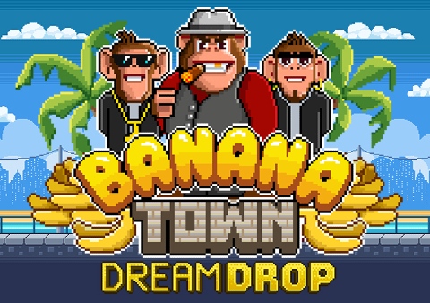 banana-town-dream-drop-slot-logo