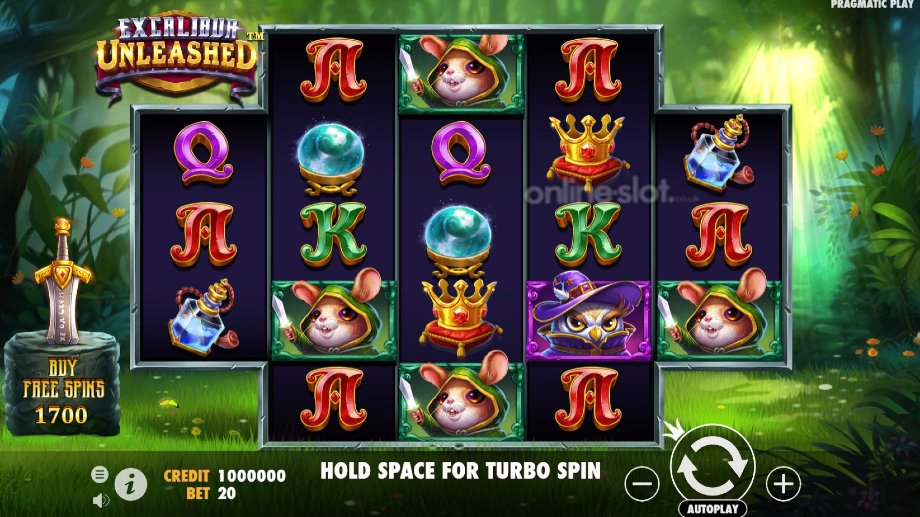 excalibur-unleashed-slot-base-game