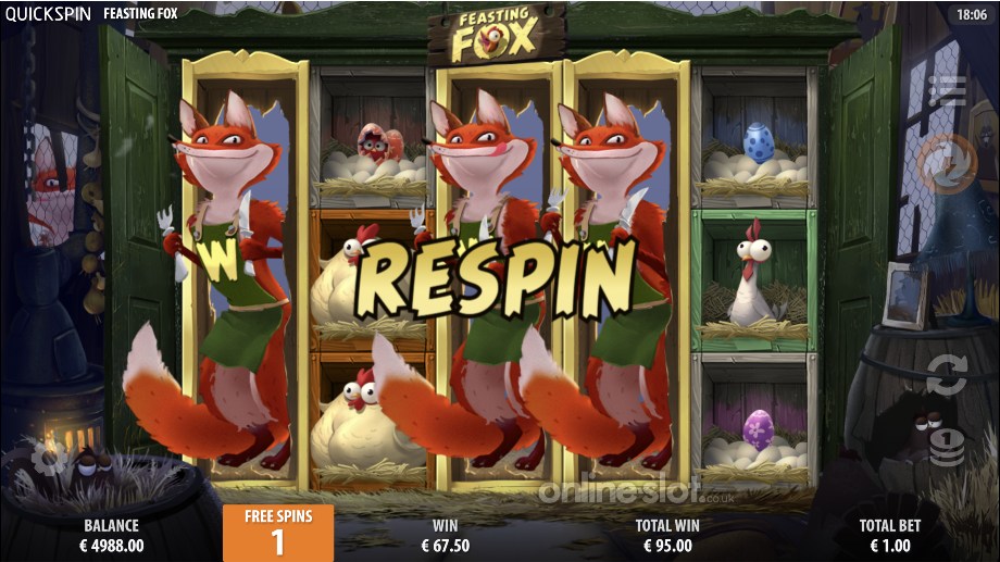 feasting-fox-slot-chicken-dinner-free-spins-feature