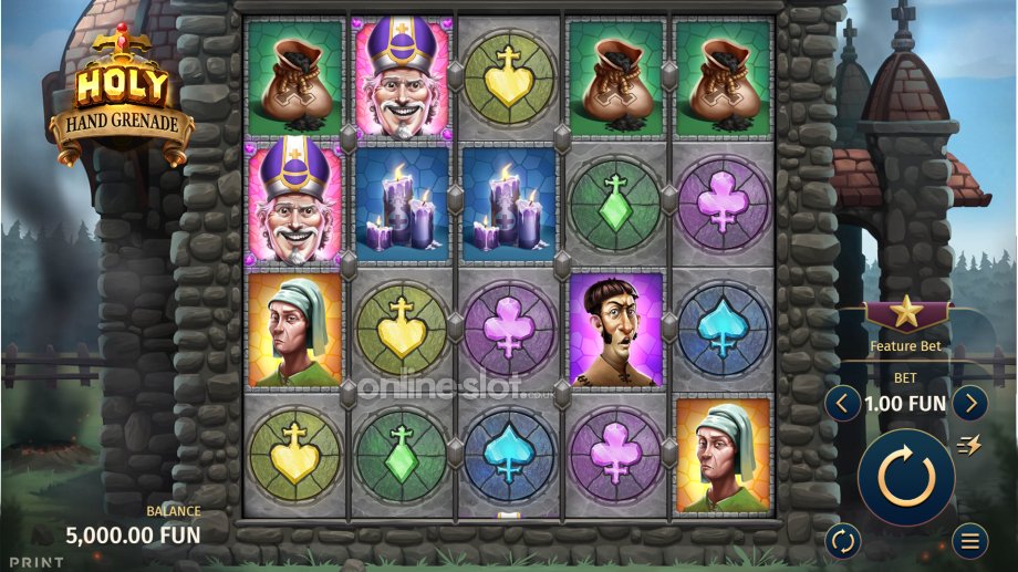 holy-hand-grenade-slot-base-game