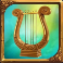 olympus-raging-megways-slot-harp-symbol