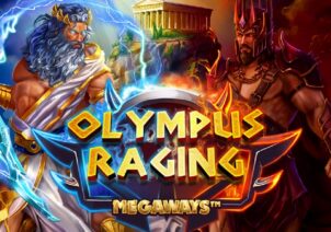 olympus-raging-megways-slot-logo
