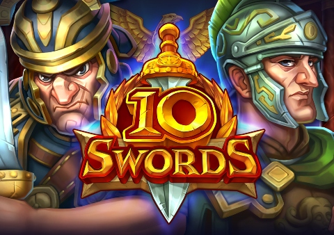 10-swords-slot-logo