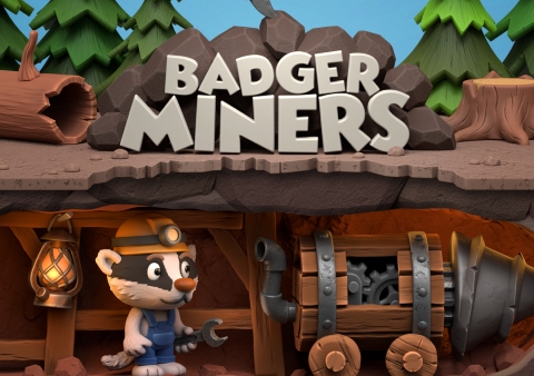 badger-miners-slot-logo