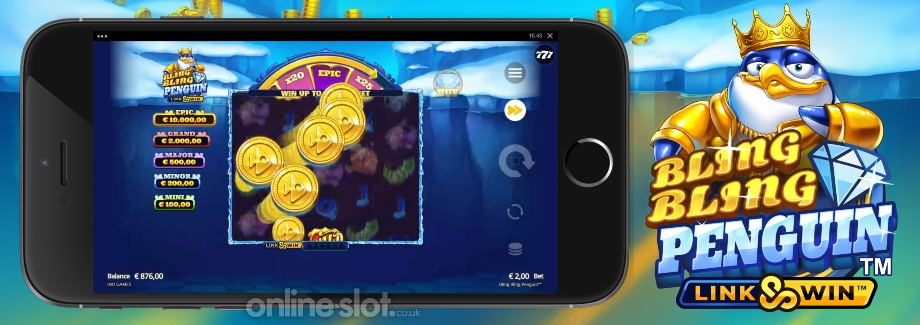 bling-bling-penguin-mobile-slot