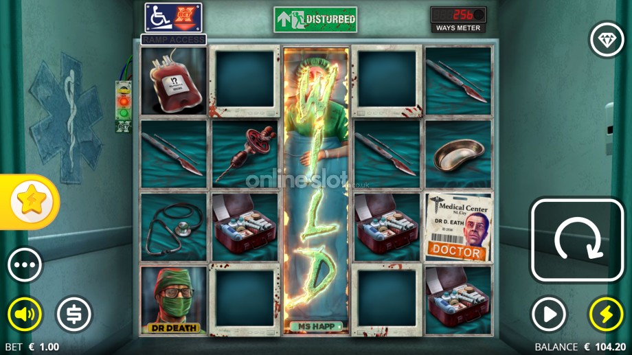 disturbed-slot-base-game