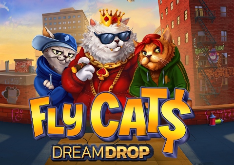 fly-cats-dream-drop-slot-logo