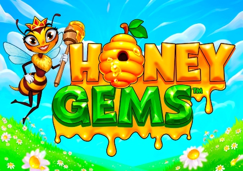 honey-gems-slot-logo
