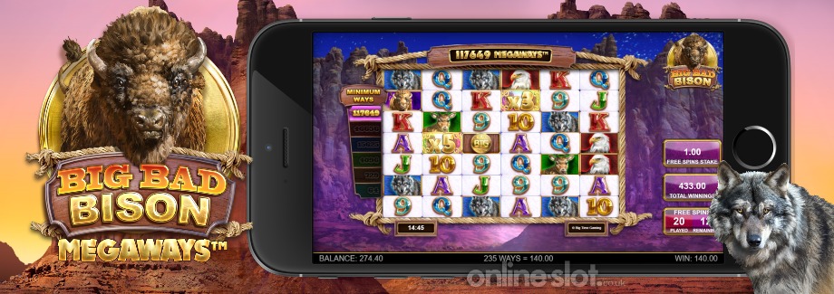big-bad-bison-megaways-mobile-slot