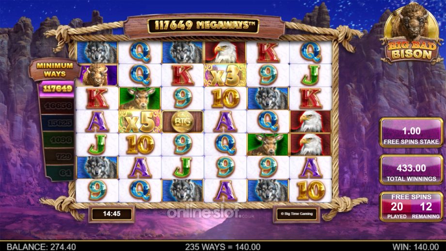 big-bad-bison-megaways-slot-free-spins-feature