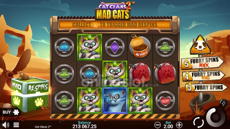 cat-clans-2-mad-cats-slot-base-game