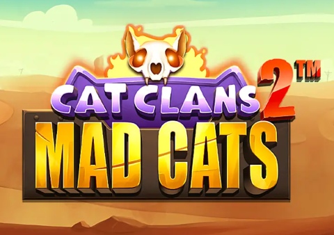 cat-clans-2-mad-cats-slot-logo