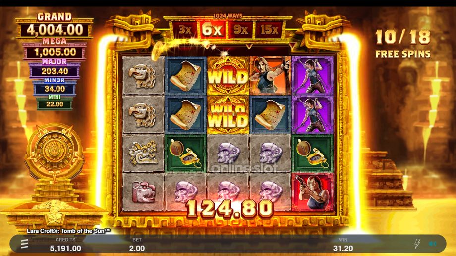 lara-croft-tomb-of-the-sun-slot-free-spins-feature