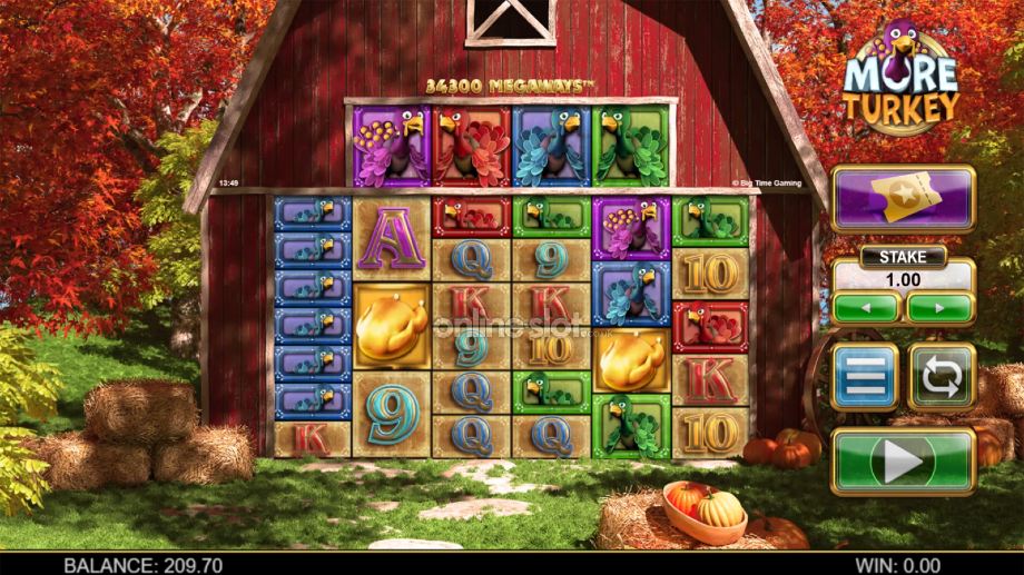 more-turkey-megaways-slot-base-game