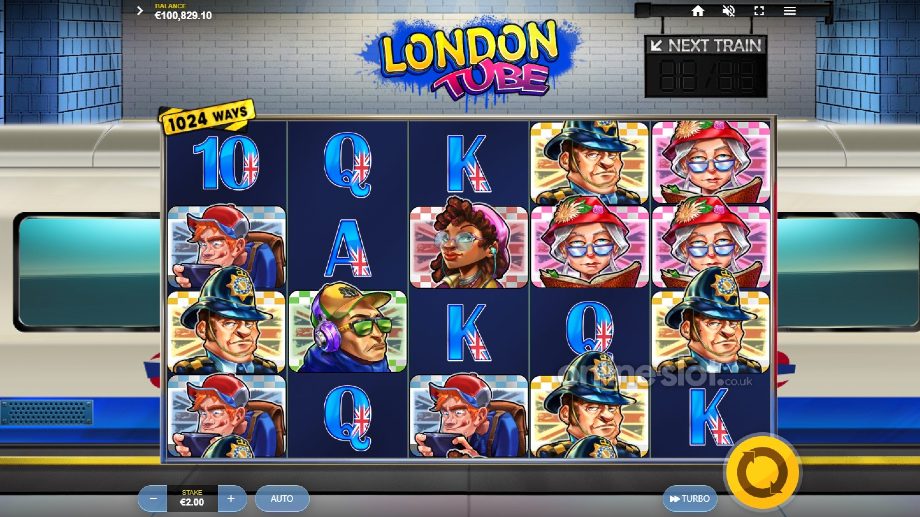 london-tube-slot-base-game