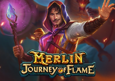 merlin-journey-of-flame-slot-logo