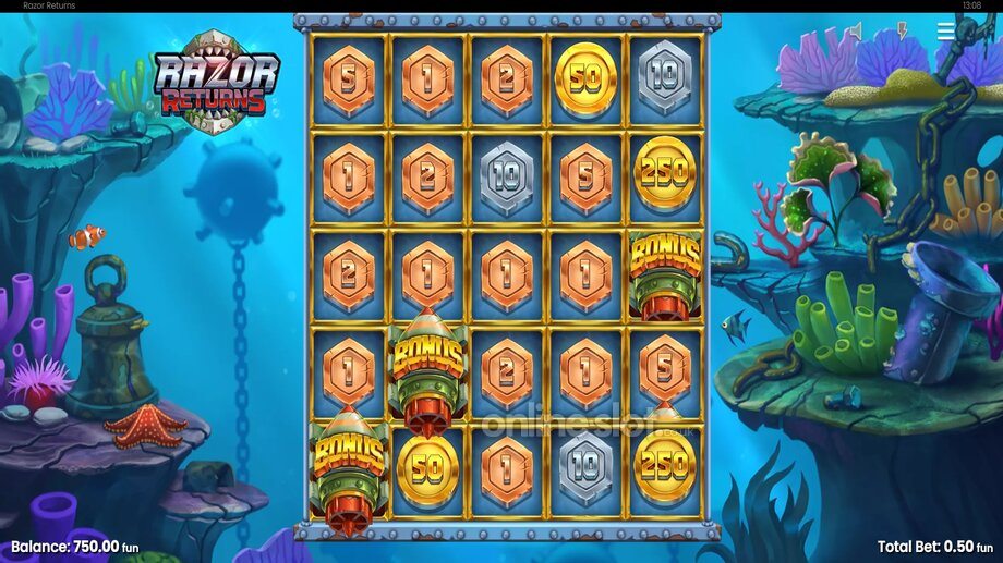 razor-returns-slot-razor-reveal-feature