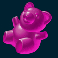 sweet-candy-cash-megaways-slot-purple-gummy-bear-symbol