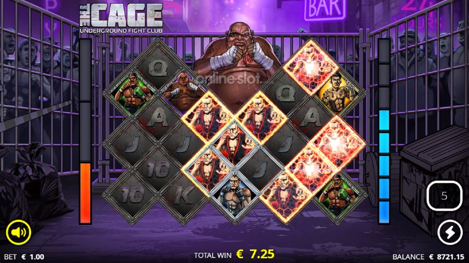 the-cage-slot-title-fight-free-spins-feature-big-fatty