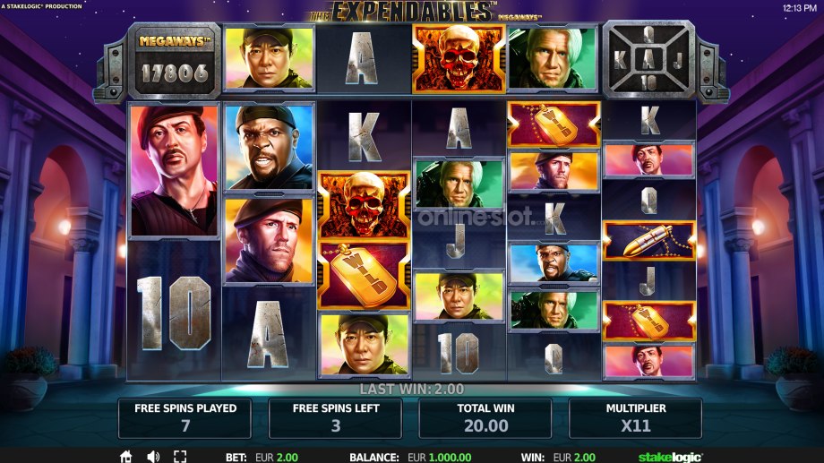 the-expendables-megaways-slot-free-spins-feature
