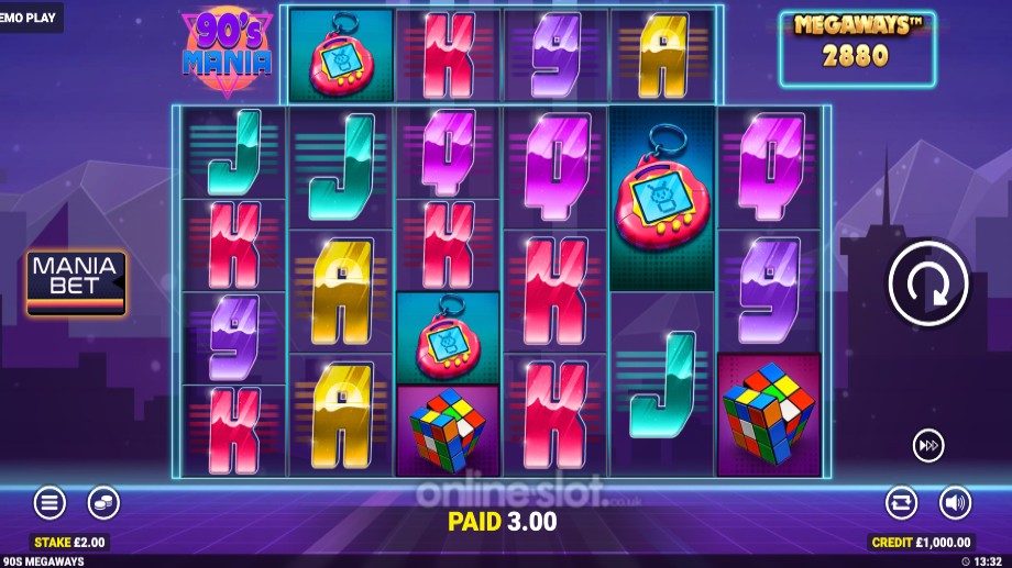 90s-mania-megaways-slot-base-game