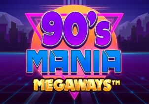 90s-mania-megaways-slot-logo