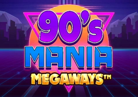 90s-mania-megaways-slot-logo