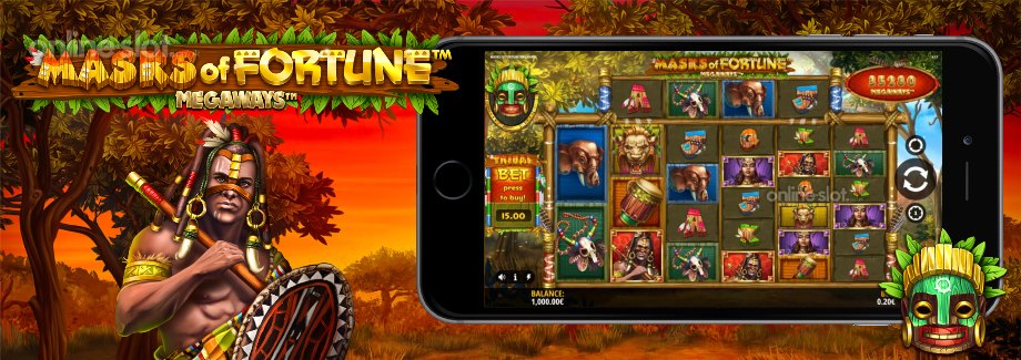 masks-of-fortune-megaways-mobile-slot