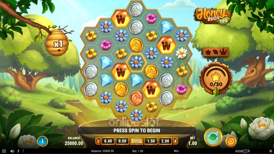 honey-rush-100-slot-base-game