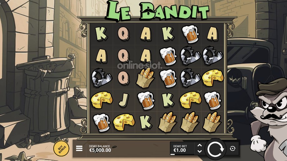 le-bandit-slot-base-game
