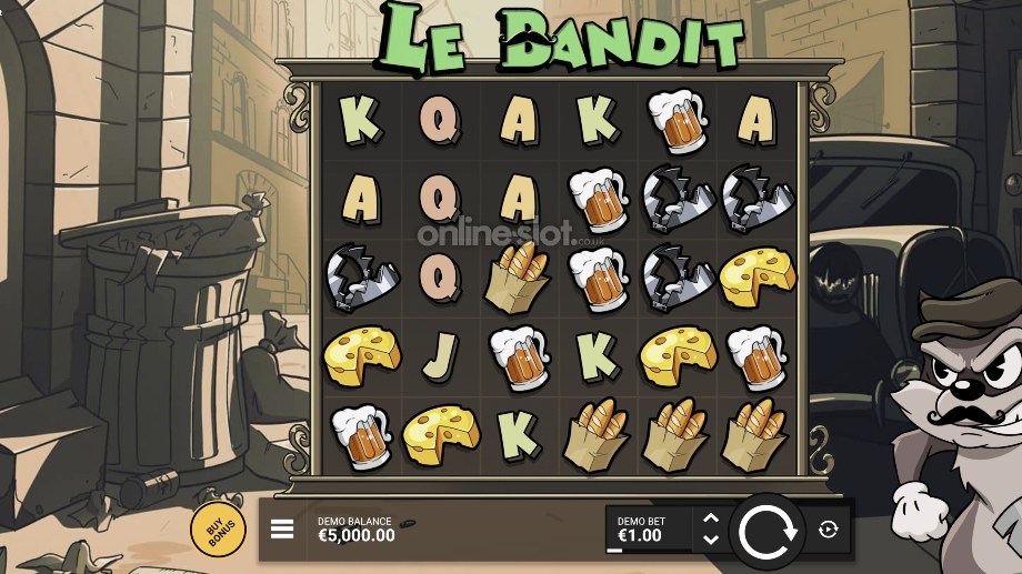 Le Bandit Slot | Info, Review + Play Demo | Hacksaw Gaming