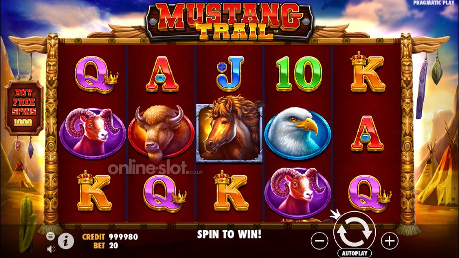 mustang-trail-slot-base-game
