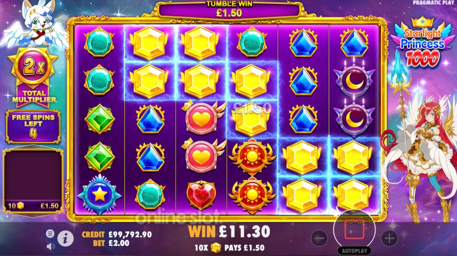 starlight-princess-1000-slot-free-spins