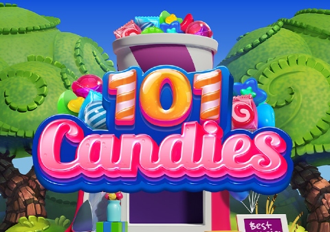 101-candies-slot-logo