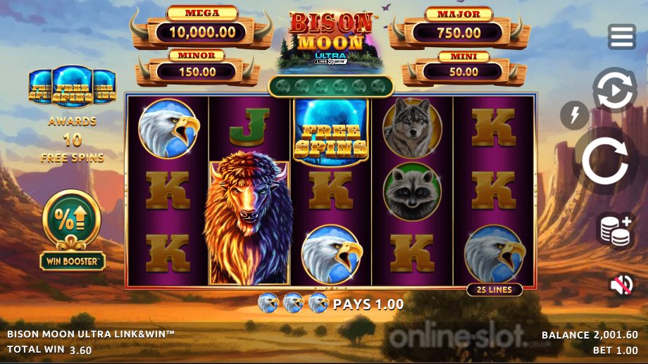 bison-moon-ultra-link-and-win-slot-base-game