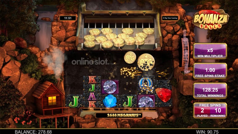 bonanza-falls-slot-megadozer-free-spins-feature