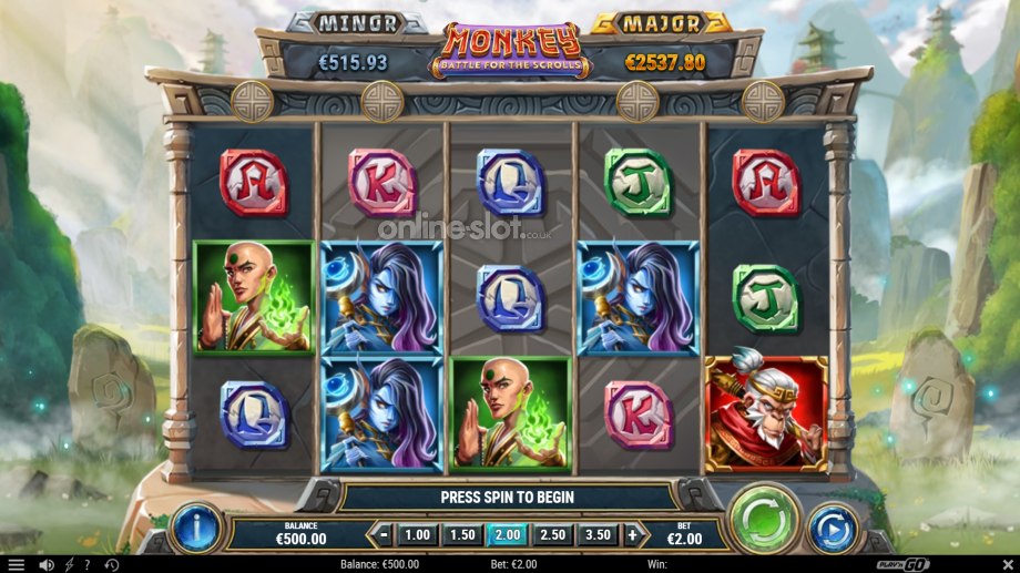 monkey-battle-for-the-scrolls-slot-base-game