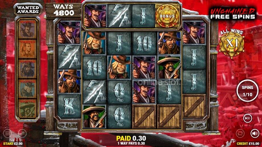 bounty-hunter-unchained-slot-unchained-free-spins-feature