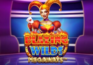 blazing-wilds-megaways-slot-logo
