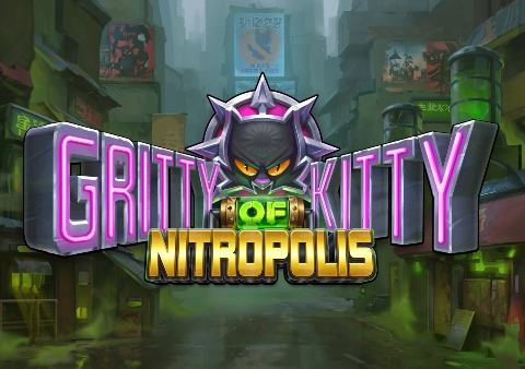 gritty-kitty-of-nitropolis-slot-logo